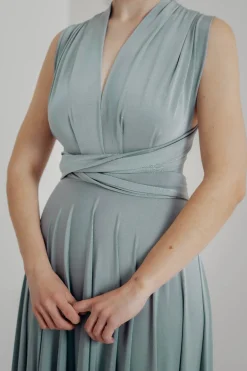 Bodenlanges Brautjungfernkleid – Ballgown Cucumber><noscript><img width=