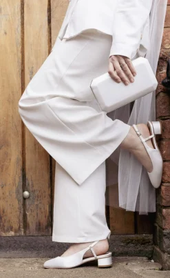 Box Clutch – Ebony Ivory Satin | The>Perfect Bridal Company Best