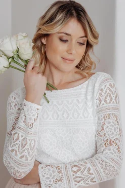 Braut Body mit Spitze im Boho-Look – Violet>noni Hot