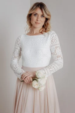 Braut Body mit Spitze im Boho-Look – Violet><noscript><img width=