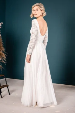 Braut Body mit Spitze im Boho-Look – Violet><noscript><img width=