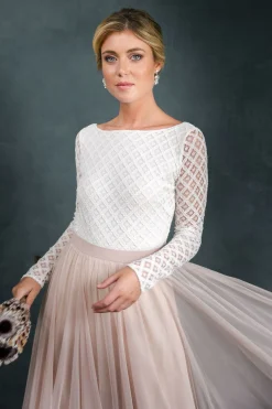 Braut Body mit Spitze, rückenfrei – Lou><noscript><img width=