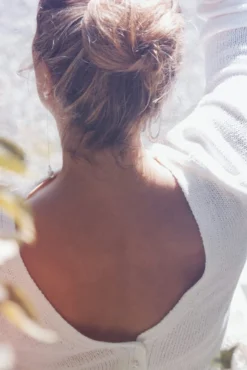 Braut Cardigan mit Perlenknöpfen><noscript><img width=