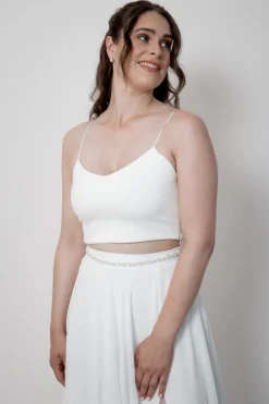 Braut Haarband in Ivory mit Strass und Perlen>Weise Discount