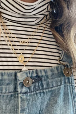 Braut Halskette mit Kristall-Anhänger 