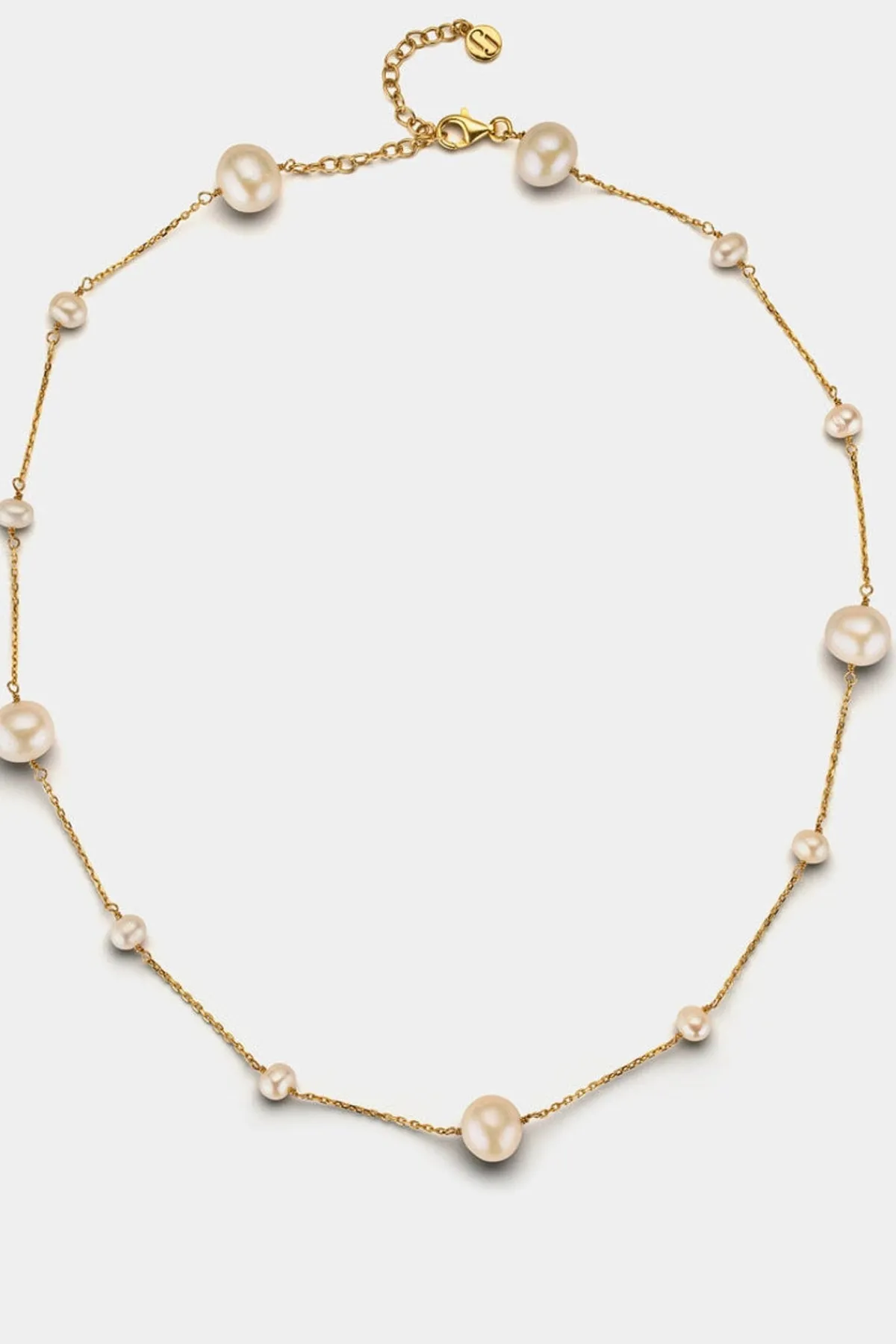 Braut Halskette mit Perlenanhängern – Out Of The Shell>Juvelan New