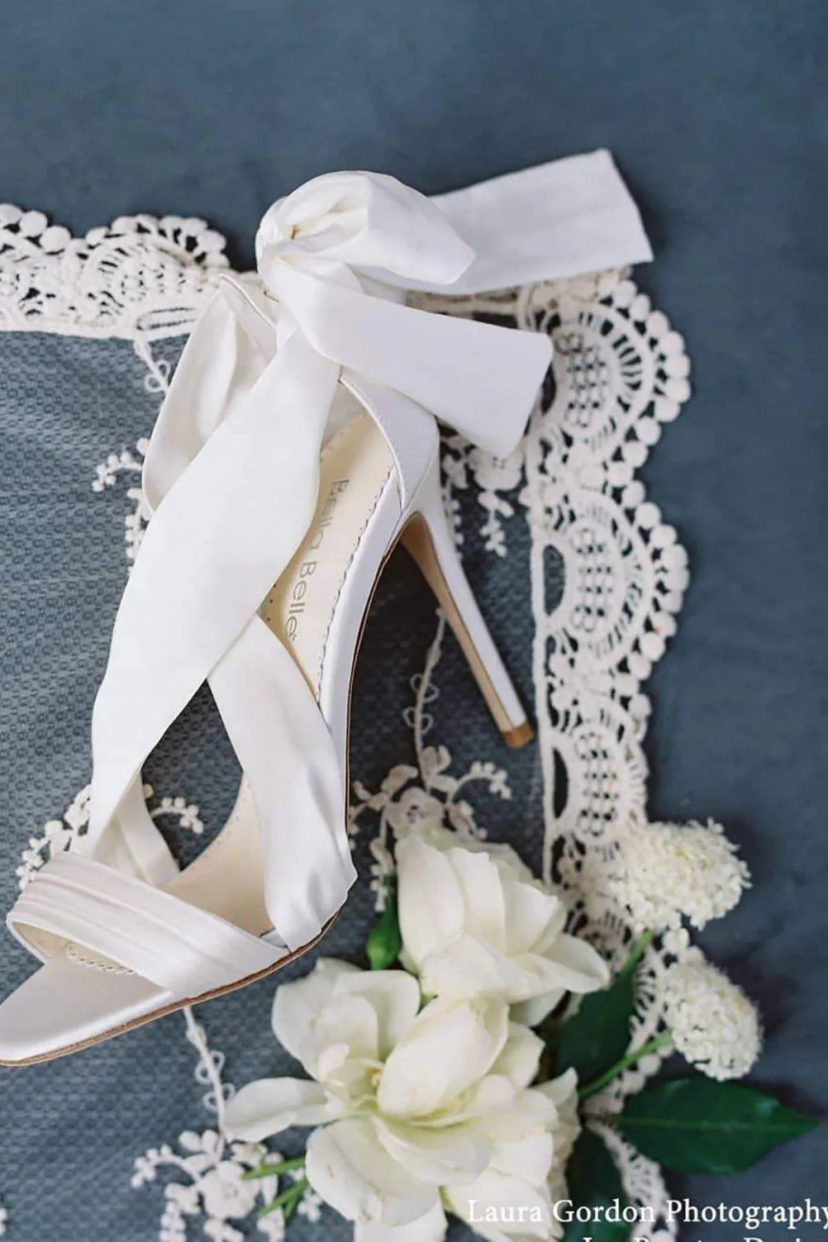 Braut High Heels mit Seidenband und Schleife – Kate Shoes>Bella Belle New