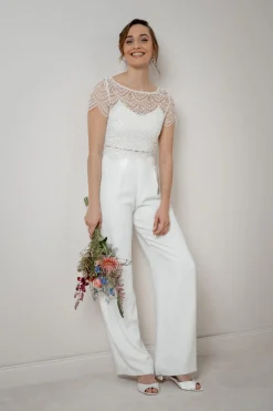 Braut Hose in Ivory – Tihana>noni Outlet