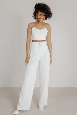 Braut Hose in Ivory – Tihana><noscript><img width=