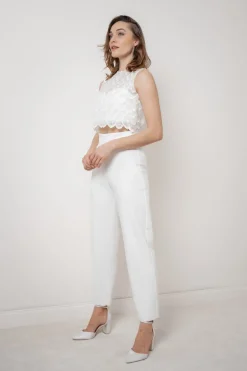 Braut Hose in 7/8-Länge – Helin>noni