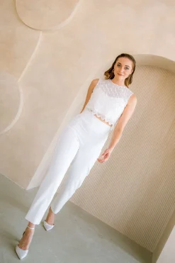 Braut Hose in 7/8-Länge – Helin><noscript><img width=