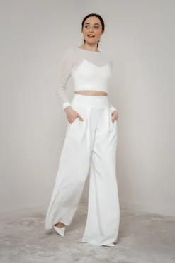 Braut Hose mit weitem Bein – Zari><noscript><img width=