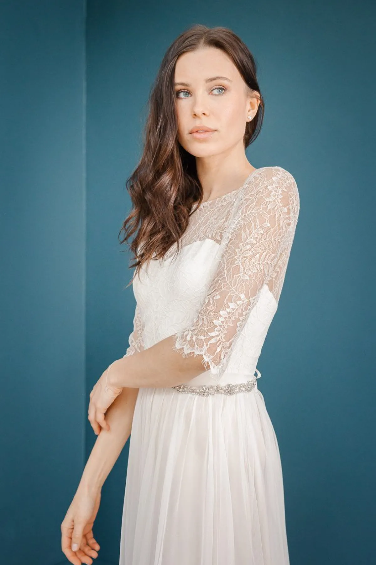 Braut Ohrringe aus edlen Zirkonia Kristallen - Simply Wonderful>Juvelan