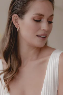 Braut Ohrringe mit Kristallen – Artist><noscript><img width=