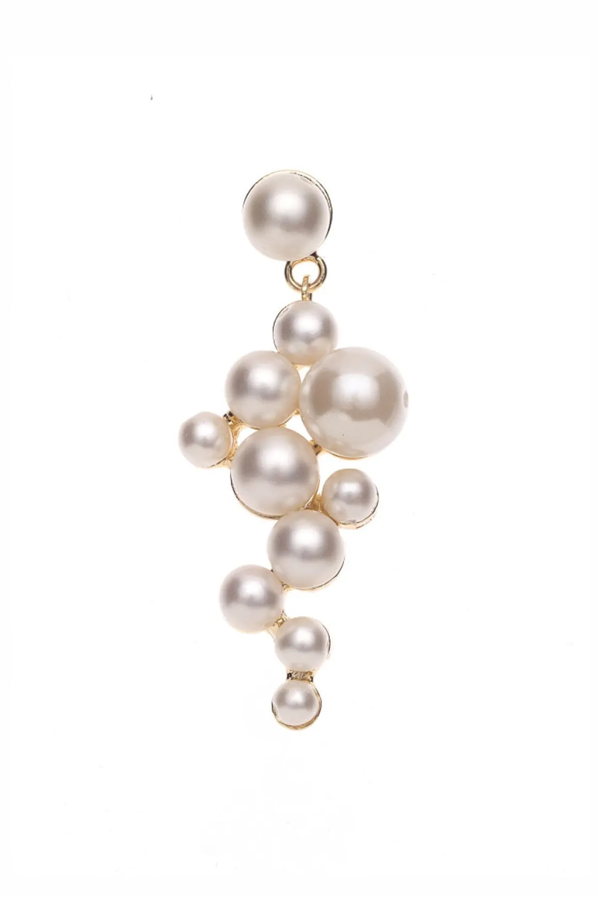 Braut Ohrstecker mit Perlenanhänger>Poirier Hot