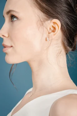 Braut Ohrstecker mit Zirkonia Kristallen - Dazzling Beauty><noscript><img width=