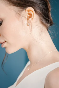 Braut Ohrstecker mit Zirkonia Kristallen - Dazzling Beauty><noscript><img width=