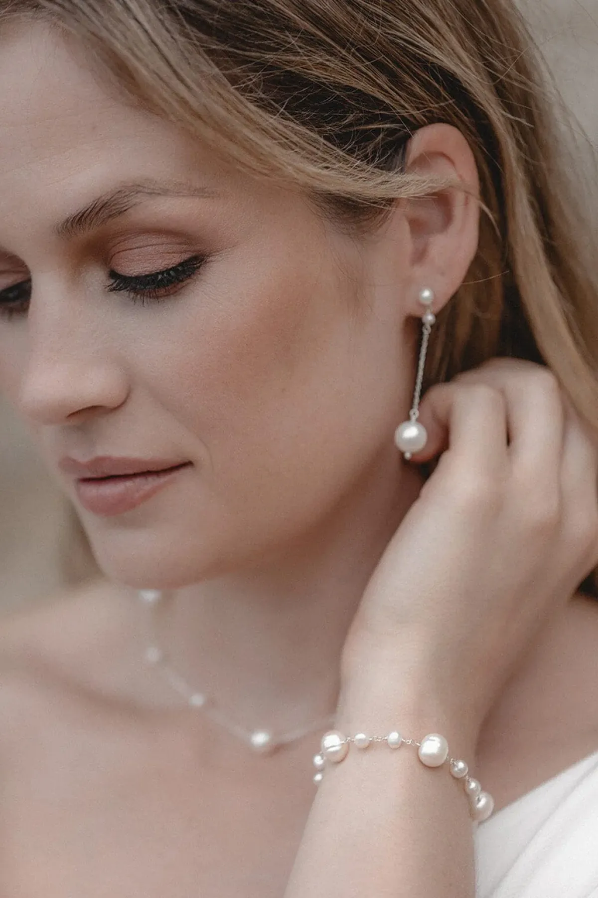 Braut Perlen-Ohrhänger – Mermaid's Treasure>Juvelan Discount