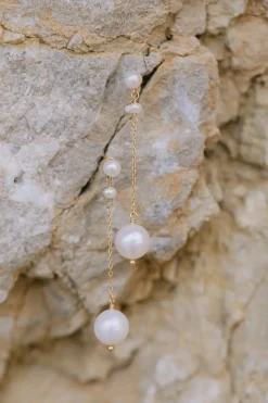 Braut Perlen-Ohrhänger – Mermaid's Treasure><noscript><img width=