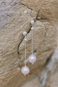 Braut Perlen-Ohrhänger – Mermaid's Treasure><noscript><img width=