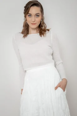 Braut Pullover aus Mohair-Strickmix – Suvi>noni Online