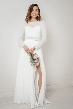 Braut Pullover aus Mohair-Strickmix – Suvi><noscript><img width=