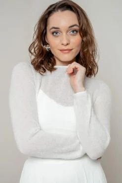 Braut Pullover aus Strickmix – Carli noni><noscript><img width=