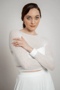 Braut Pullover aus Strickmix – Yosie><noscript><img width=