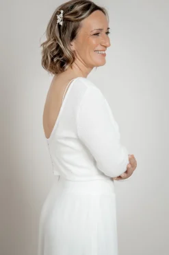 Braut Pullover mit Rückenausschnitt><noscript><img width=