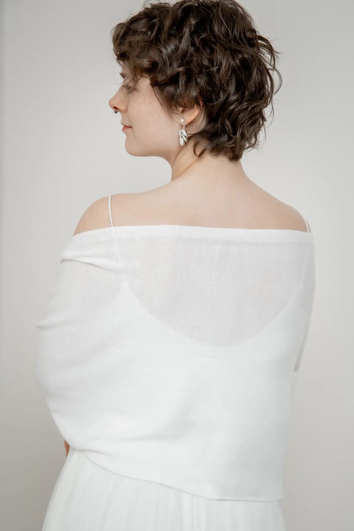 Braut Stola aus Wolle>Marini Silvano Outlet