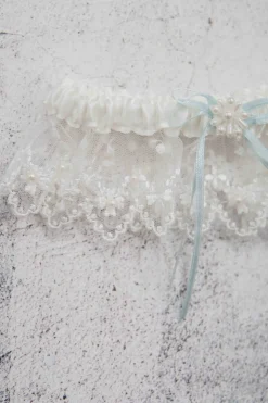 Braut Strumpfband im Vintage-Stil>Weise Sale