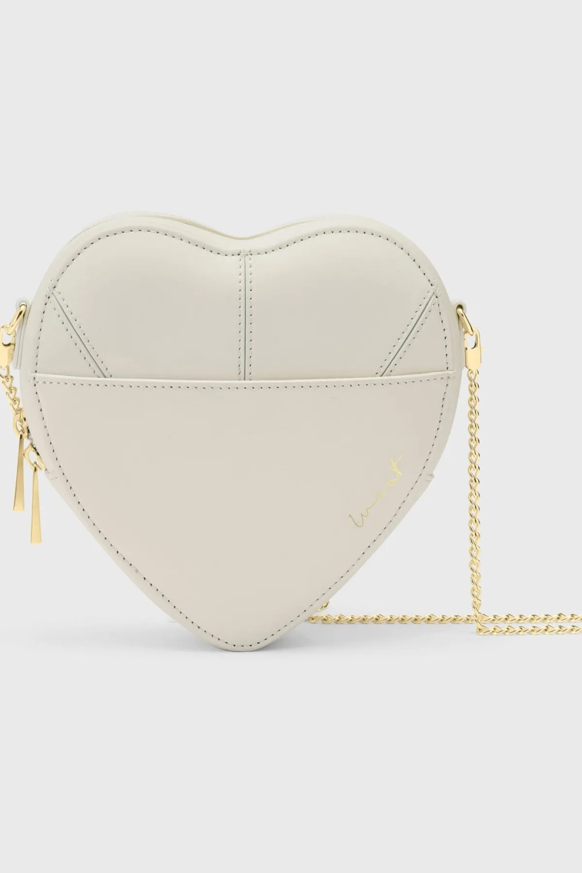 Braut Tasche – Big Heart Bag Ivory Gold |>Weat Sale