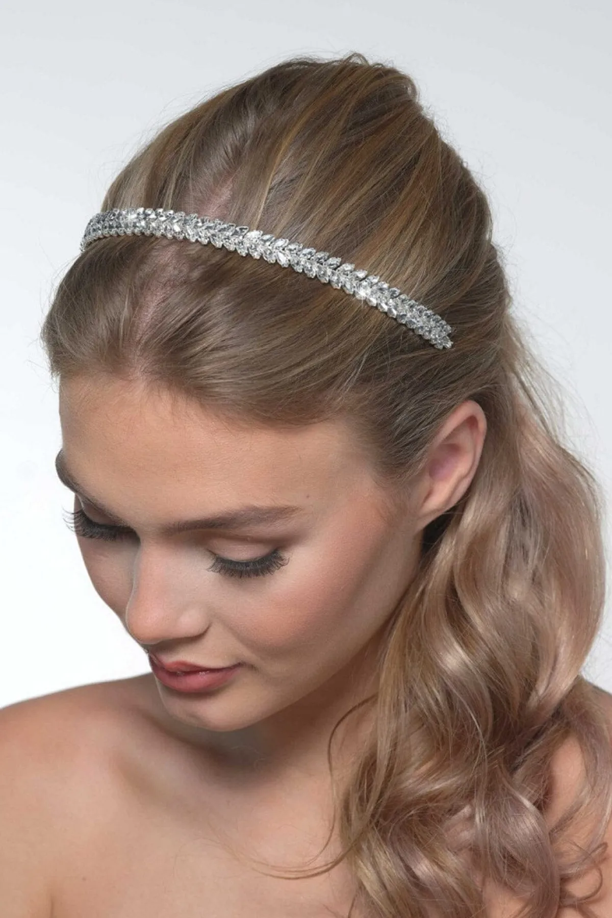 Braut Tiara mit Strass>Poirier Sale