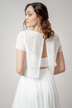 Braut Top aus Vintage-Spitze – Doli>noni Sale