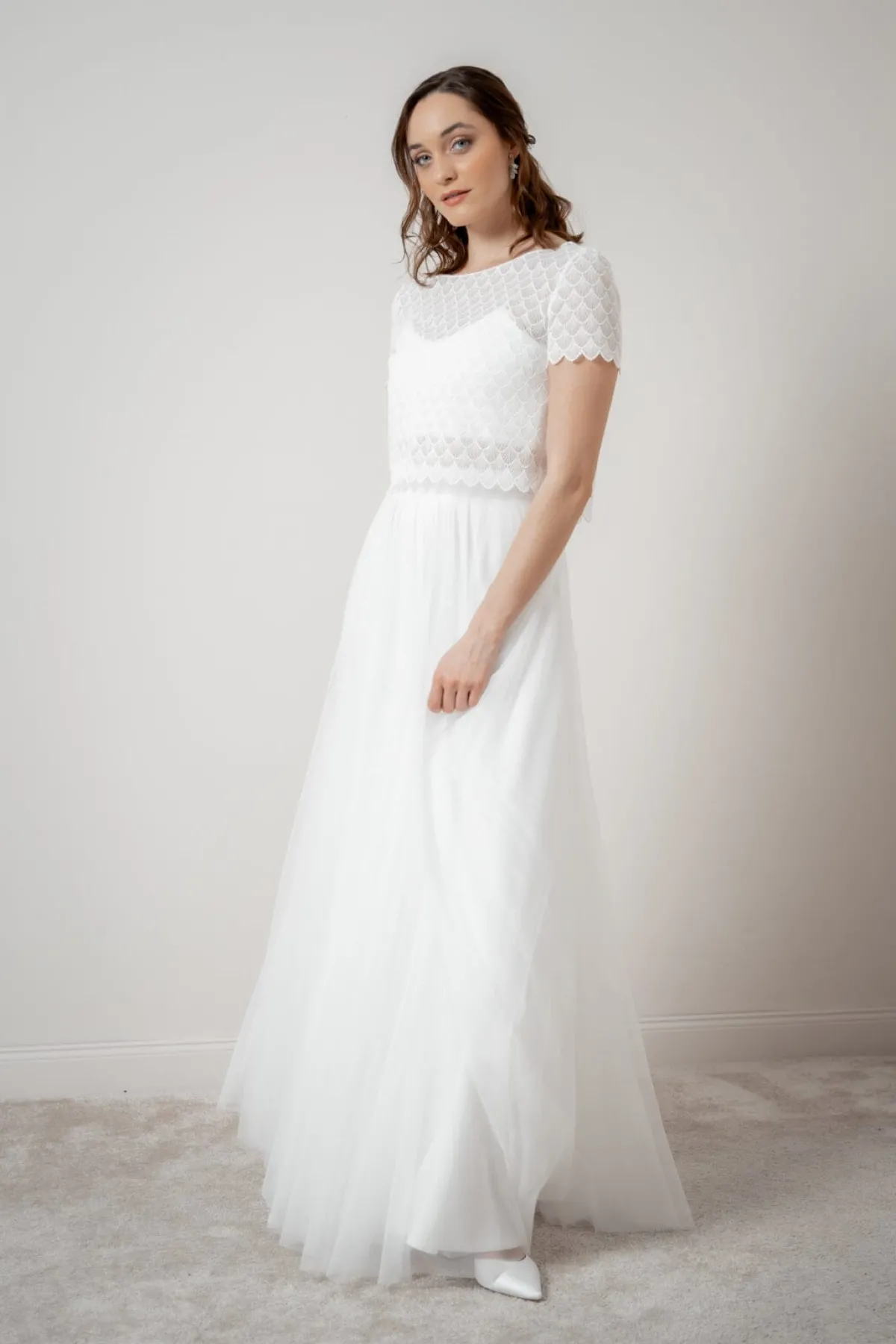 Braut Top aus Vintage-Spitze – Doli>noni Sale