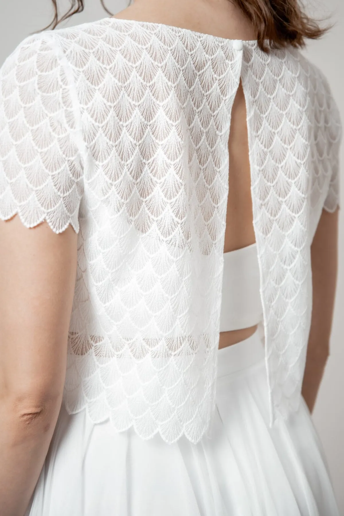 Braut Top aus Vintage-Spitze – Doli>noni Sale