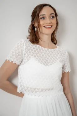 Braut Top aus Vintage-Spitze – Doli><noscript><img width=