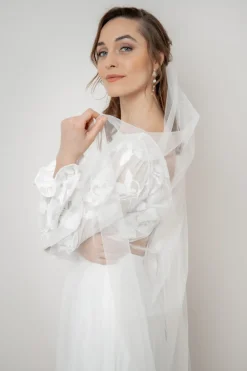 Braut Top mit Blumenmuster – Laina><noscript><img width=