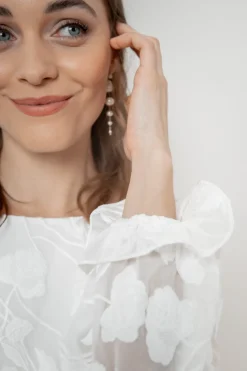 Braut Top mit Blumenmuster – Laina><noscript><img width=