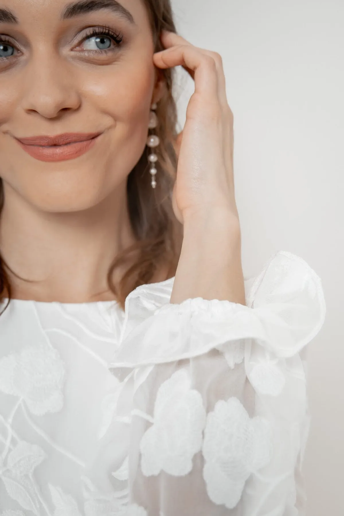 Braut Top mit Blumenmuster – Laina>noni Hot