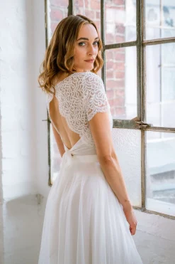 Braut Top mit Rückendetail – Zadie>noni Hot