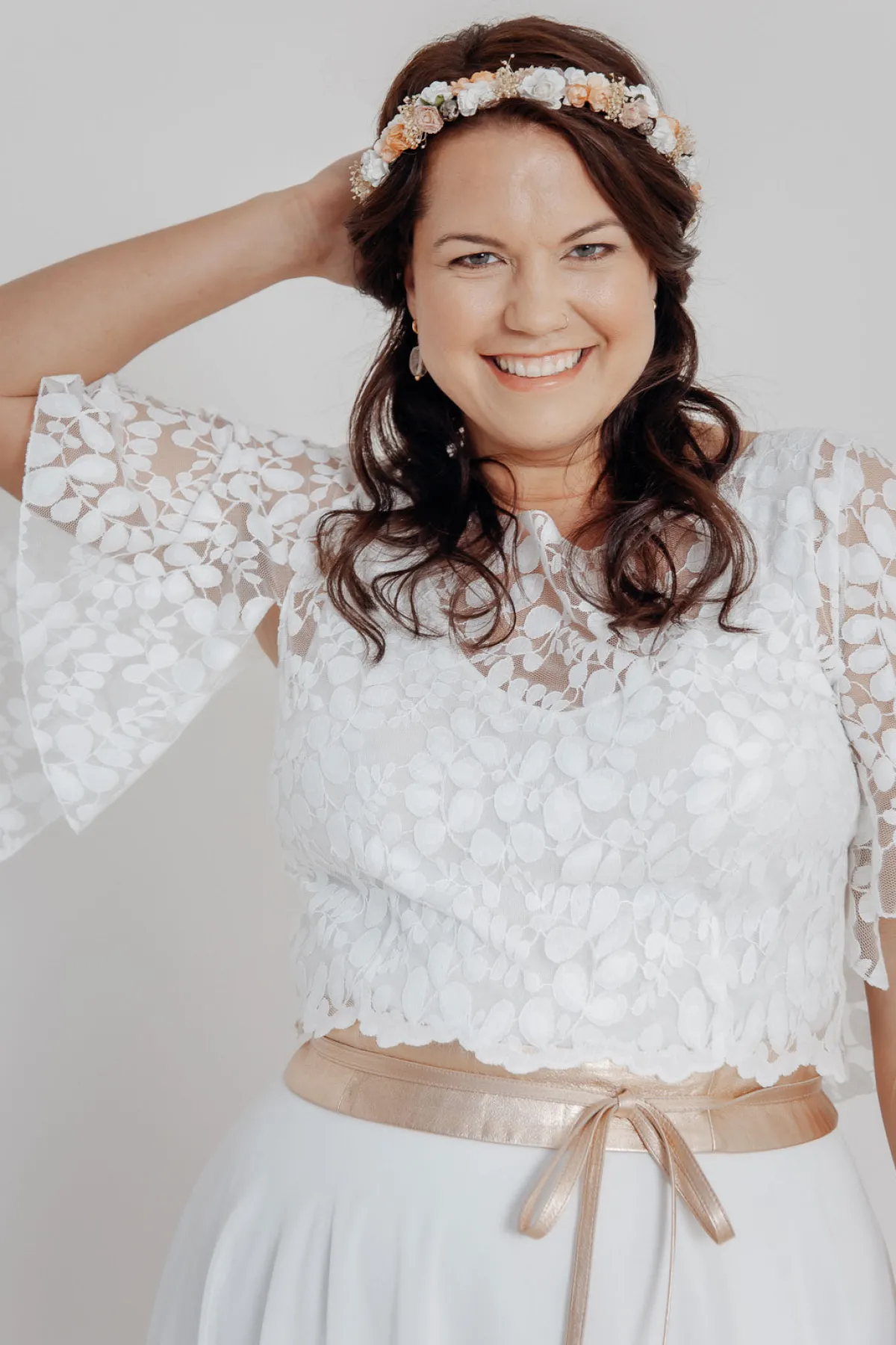 Brautgürtel zum Binden in verschiedenen Farben – Marielle Curvy>noni Best