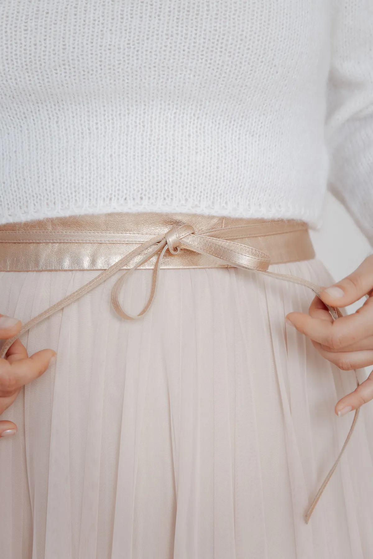 Brautgürtel zum Binden in verschiedenen Farben – Marielle Curvy>noni Best