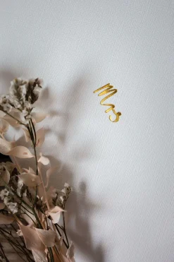 Braut-Pouch, Clutch mit Schriftzug 