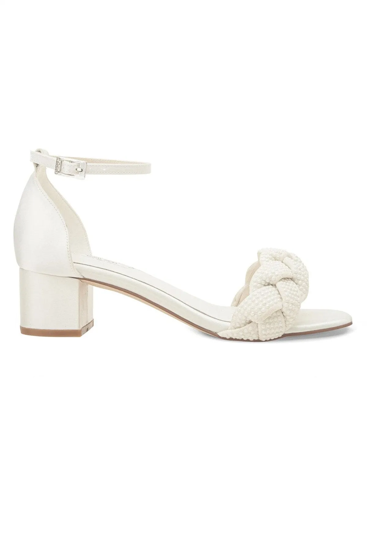 Brautsandale mit geflochtenem Riemen – Ivy | G.Westerleigh>G. Westerleigh Clearance