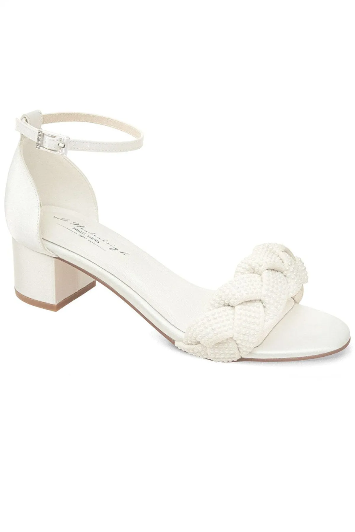 Brautsandale mit geflochtenem Riemen – Ivy | G.Westerleigh>G. Westerleigh Clearance