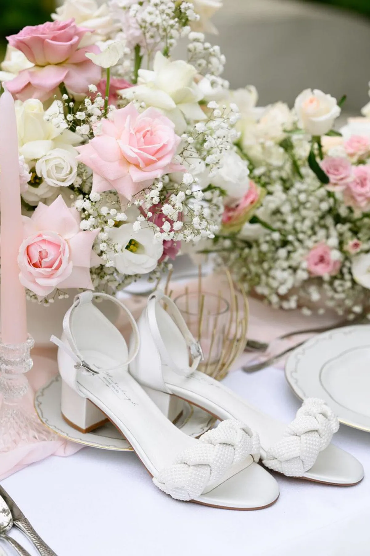 Brautsandale mit geflochtenem Riemen – Ivy | G.Westerleigh>G. Westerleigh Clearance