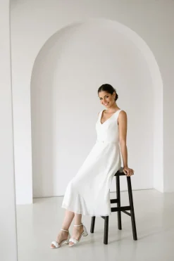 Brautsandale mit geflochtenem Riemen – Ivy | G.Westerleigh><noscript><img width=