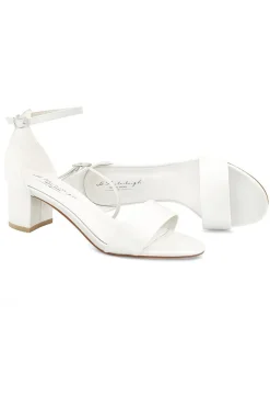 Brautsandalen mit Perlen – Beatrice Ivory Satin | G.Westerleigh>G. Westerleigh Hot