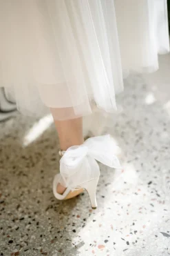 Brautschuh mit abnehmbarer Schleife – Florence | G.Westerleigh><noscript><img width=